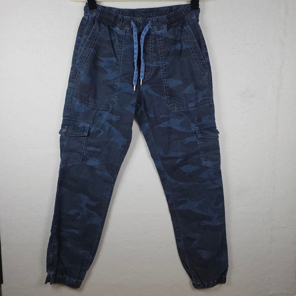 Sundry Camo Pocket Pants 0 Blue Mineral Wash Cargo Joggers